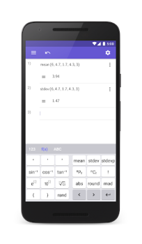 İndir GeoGebra BilimselHesapMakinesi Eğitim Android için Ekran görüntüsü 2