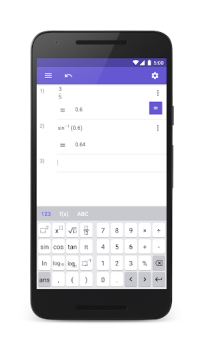 İndir GeoGebra BilimselHesapMakinesi Eğitim Android için Ekran görüntüsü 3