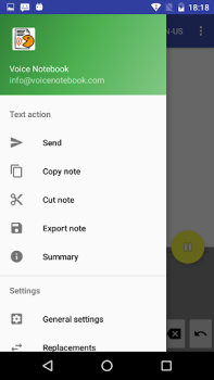 İndir Voice Notebook speech to text Araçlar Android için Ekran görüntüsü 2