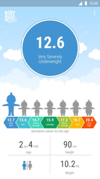 İndir BMI calculator for child Sağlık & Fitness Android için