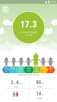 İndir BMI calculator for child Sağlık & Fitness Android için Ekran görüntüsü 5
