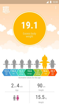 İndir BMI calculator for child Sağlık & Fitness Android için Ekran görüntüsü 6