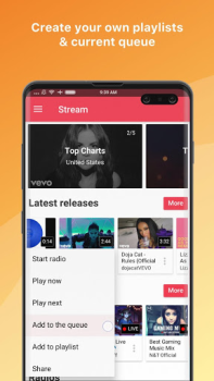 İndir Stream: Müziği Müzik ve Ses Android için Ekran görüntüsü 3