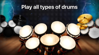 İndir Drums: gerçek bateri oyunları Müzik ve Ses Android için Ekran görüntüsü 4