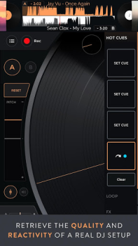 İndir Mixfader dj - digital vinyl Müzik ve Ses Android için Ekran görüntüsü 3