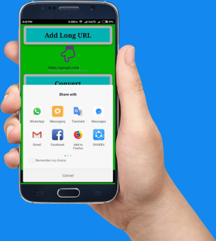 İndir Custom URL Shortener İş Android için Ekran görüntüsü 4