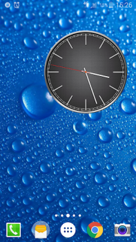 İndir Enerji Tasarruflu Analog Saat Özelleştirme Android için Ekran görüntüsü 2