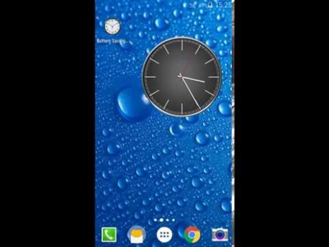 İndir Enerji Tasarruflu Analog Saat Özelleştirme Android için Ekran görüntüsü 8
