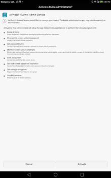 İndir AirWatch Service for Huawei İş Dünyası Android için Ekran görüntüsü 7