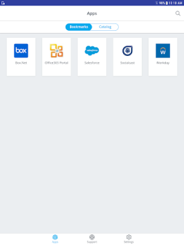 İndir VMware Workspace ONE İş Dünyası Android için Ekran görüntüsü 7