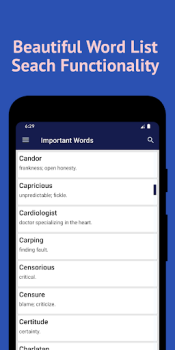 İndir English Vocabulary Test Eğitim Android için Ekran görüntüsü 4