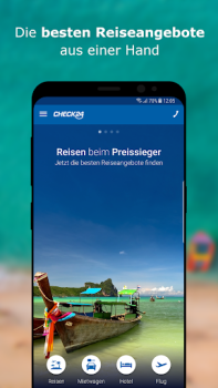 İndir CHECK24 Reisen Seyahat Android için