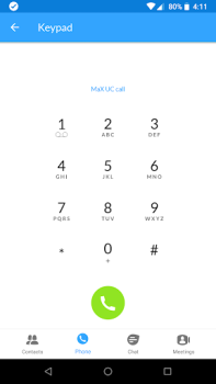 İndir MaX UC İletişim Android için Ekran görüntüsü 2