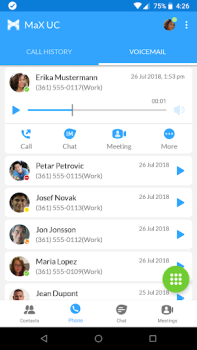 İndir MaX UC İletişim Android için Ekran görüntüsü 4