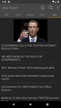 İndir Daily Report-Conservative News Haberler & Dergiler Android için Ekran görüntüsü 3