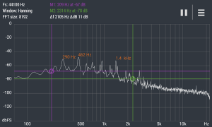 İndir Advanced Spectrum Analyzer PRO Müzik ve Ses Android için Ekran görüntüsü 6