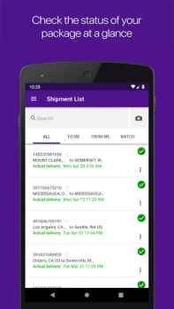 İndir FedEx Mobile İş Dünyası Android için Ekran görüntüsü 2