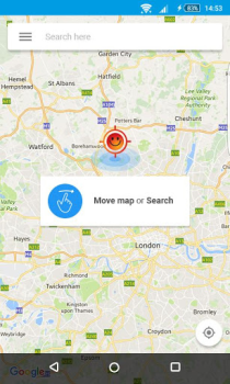 İndir Fake GPS Location - Hola Araçlar Android için Ekran görüntüsü 3
