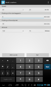İndir Mock Locations (fake GPS path) Araçlar Android için Ekran görüntüsü 4