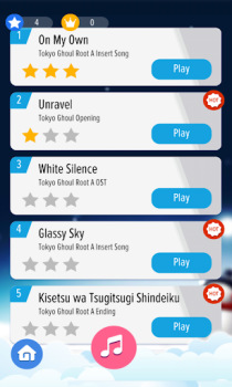 İndir Anime Piano Tokyo Ghoul Arcade Android için Ekran görüntüsü 2