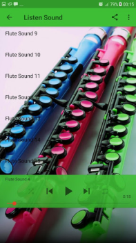 İndir Flute Sound Müzik ve Ses Android için Ekran görüntüsü 3