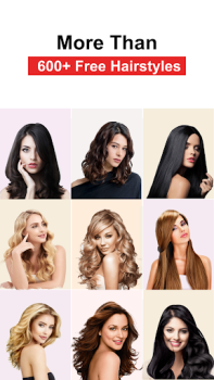 İndir Hairstyle Try On Color Changer Güzellik Android için Ekran görüntüsü 5