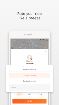 İndir DiDi Rider: Affordable rides Haritalar ve Navigasyon Android için Ekran görüntüsü 7