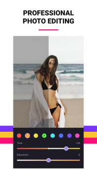 İndir Photer - Free Photo Editor Fotoğraf Android için Ekran görüntüsü 3