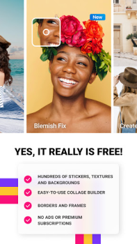 İndir Photer - Free Photo Editor Fotoğraf Android için Ekran görüntüsü 5