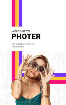 İndir Photer - Free Photo Editor Fotoğraf Android için Ekran görüntüsü 6