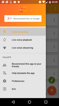 İndir VoiceFX - Ses Efektli Ses Deği Eğlence Android için Ekran görüntüsü 2