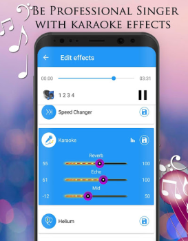İndir Ses değiştirici: Ses Efektleri Müzik ve Ses Android için Ekran görüntüsü 5
