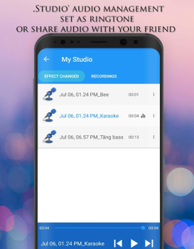 İndir Ses değiştirici: Ses Efektleri Müzik ve Ses Android için Ekran görüntüsü 6