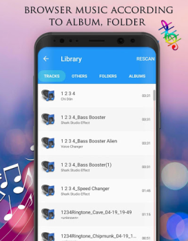 İndir Ses değiştirici: Ses Efektleri Müzik ve Ses Android için Ekran görüntüsü 7