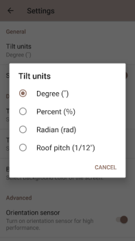 İndir Seviye : Smart Level Araçlar Android için Ekran görüntüsü 7
