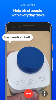 İndir Be My Eyes - Helping the blind Yaşam Tarzı Android için Ekran görüntüsü 3