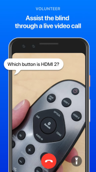 İndir Be My Eyes - Helping the blind Yaşam Tarzı Android için Ekran görüntüsü 4