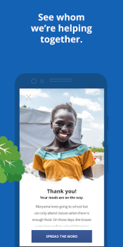 İndir ShareTheMeal: Charity Donat‪e Yaşam Tarzı Android için Ekran görüntüsü 4