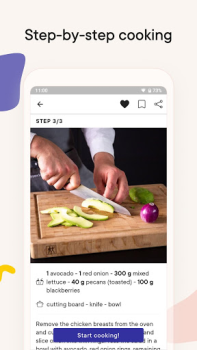 İndir Kitchen Stories: Recipes Yiyecek & İçecek Android için Ekran görüntüsü 2