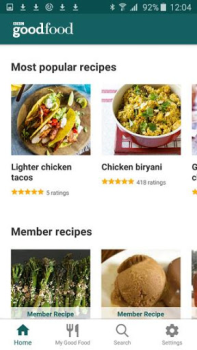 İndir Good Food: Recipe Finder Yiyecek & İçecek Android için Ekran görüntüsü 2