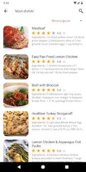 İndir Healthy Recipes Yiyecek & İçecek Android için Ekran görüntüsü 2