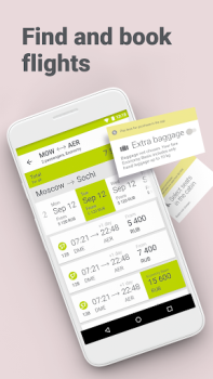 İndir S7 Airlines: book flights Seyahat Android için Ekran görüntüsü 5