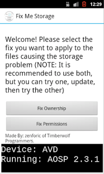 İndir Actually Sufficient Storage (R Araçlar Android için Ekran görüntüsü 2