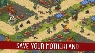 İndir Orcs Warriors: Offline Tower Defense Stratejiler Android için Ekran görüntüsü 2