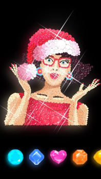Diamond art: Dazzle coloring