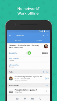İndir Zoho CRM - Sales & Marketing İş Dünyası Android için Ekran görüntüsü 5