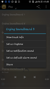 Crying sounds