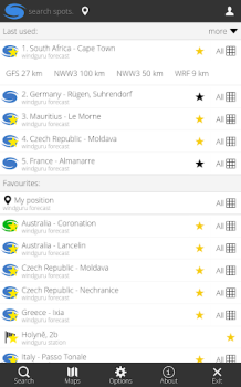 İndir Windguru Lite Hava Durumu Android için Ekran görüntüsü 2