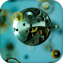 İndir  Clock Mechanism Live Wallpaper - backgrounds hd