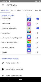 İndir Floating ToolBox - Assistive Touch Araçlar Android için Ekran görüntüsü 2